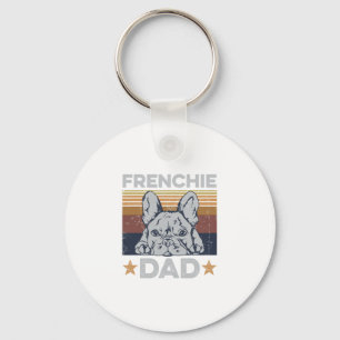 Dad Design For Your Frenchie Dad Key Ring
