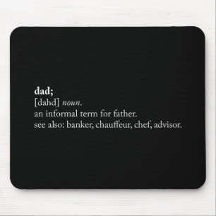 Dad - Dictionary Definition Mouse Pad