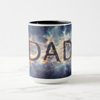 "Dad" Digital Art Mug