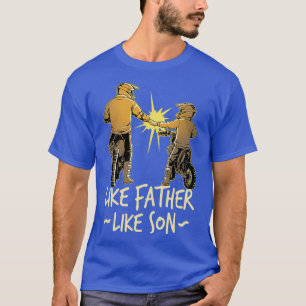 Dad Dirt Bike Out Motocross Gift Father And Son Di T-Shirt