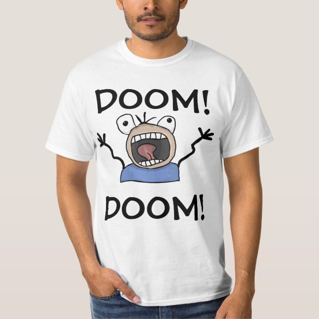 DAD  DOOM! GUY FUNNY T-SHIRTS (Front)