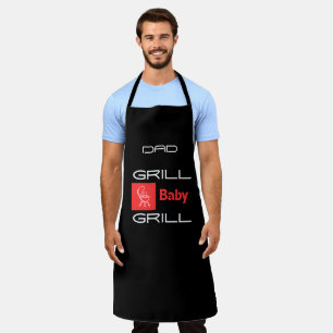 Dad Drill Baby Drill Funny DIY, Father’s Day Gift Apron