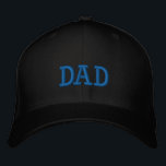 Dad Embroidered Hat<br><div class="desc">Dad embroidered baseball cap,  which would make a great dad to be gift,  dad birthday gift,  Christmas gift for dad,  etc. The embroidered word dad is in blue. Please see all photos.</div>