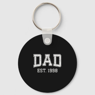 Dad Est 1998 Dad D Fathers Day Ized  Key Ring