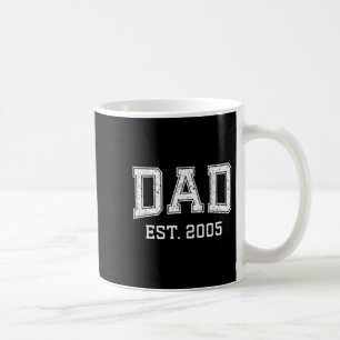 Dad Est 2005 Dad D Fathers Day Ized Coffee Mug