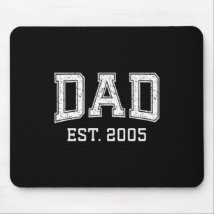 Dad Est 2005 Dad D Fathers Day Ized  Mouse Pad