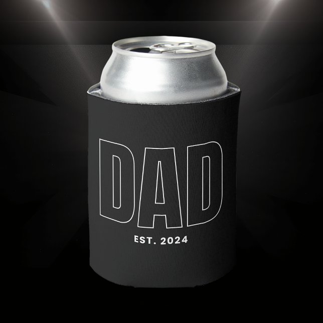 Dad Est 2024 for Expectant fathers Can Cooler (Creator Uploaded)