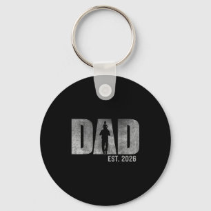 Dad Est. 2026 Father 2026 Loading New Dad 2026 Key Ring