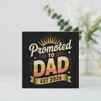 Dad Est. 2026 Funny New Dad Pregnancy Announcement