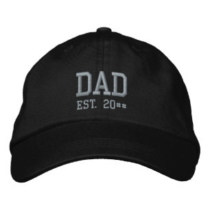 Dad Est. Embroidered Hat