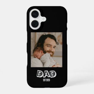 Dad Est Photo Gift New Father Keepsake iPhone 16 Case