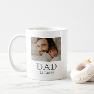 Dad Established 2 Photo  Coffee Mug