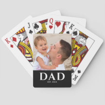 Dad Established Black Modern Photo