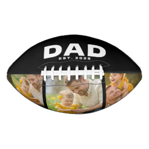 Dad Established Bold Black 3 Photo  Football