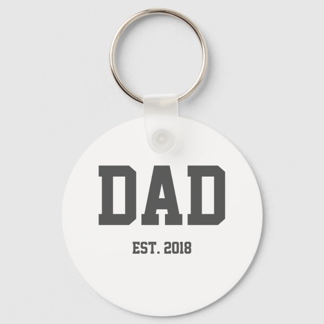 Dad established keychain (Front)
