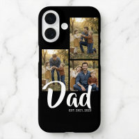Dad Established Modern Script Black 3 Photo