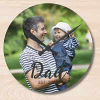 Dad Established Modern Script Photo