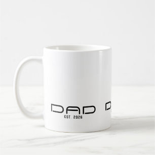 Dad Established New Dad Gift  Coffee Mug