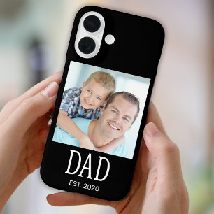 Dad Established Photo Black Case-Mate iPhone 16 Case