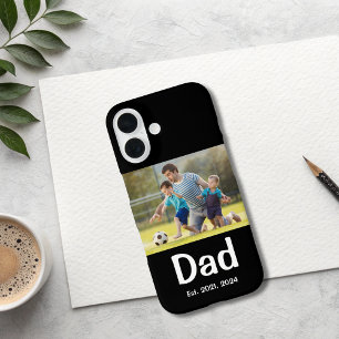 Dad Established Photo iPhone 16 Case