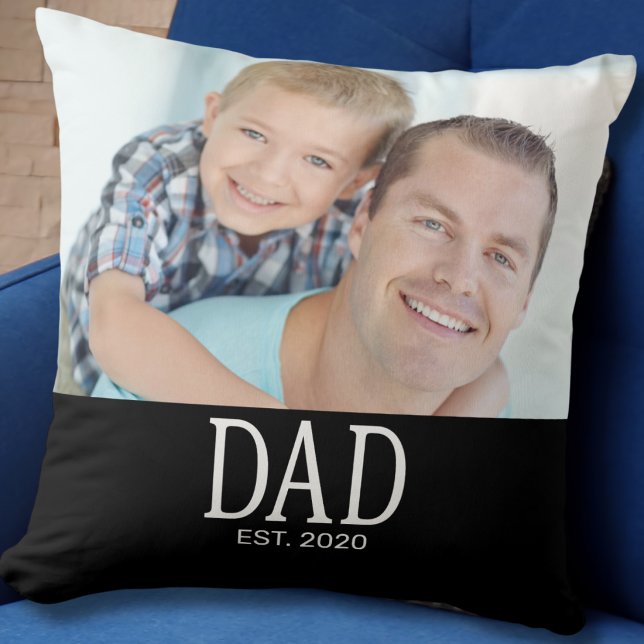 Dad Established Photo Cushion (Creator Uploaded)