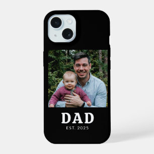 Dad Established Photo Gift iPhone 15 Case