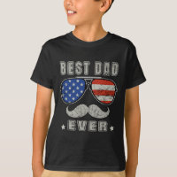 Dad Ever American Us Flag Fathers Day 4th Of July