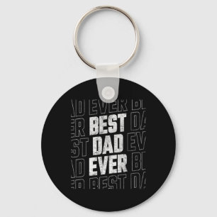 Dad Ever Fathers Day 1 Key Ring