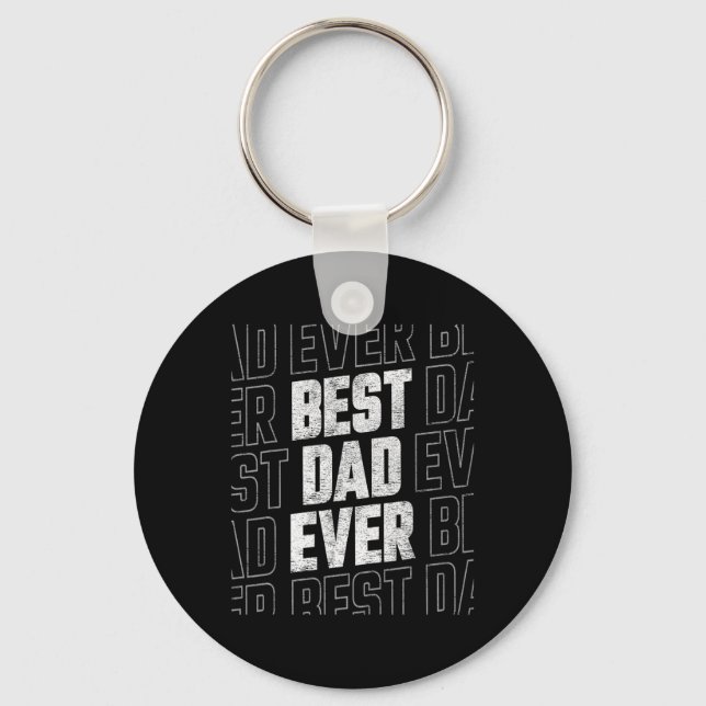 Dad Ever Fathers Day 1  Key Ring (Front)