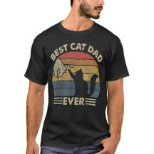 Dad Ever Funny Dad, Father's Day Cat Owner
