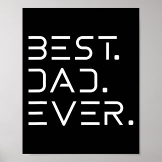 Dad Ever Shirt Modern Developer Programmer Fathers Poster