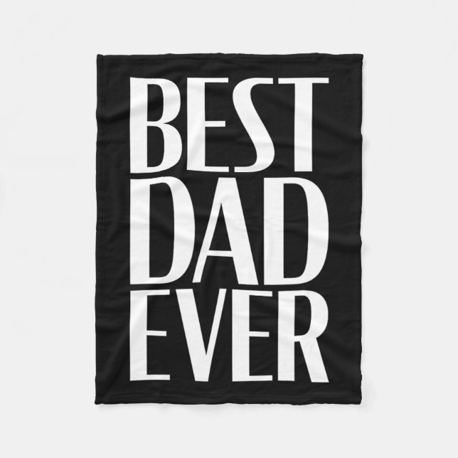 Dad Ever - Unique Father’s Day Men's 2  Fleece Blanket (Front)