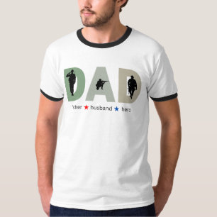 Dad Father Husband Hero Shirt Fathers day Gift