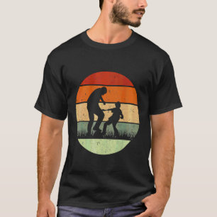 Dad Father's Day Father Son Football T-Shirt