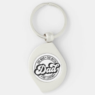 Dad Father's day gift. Daddy birthday present. F Key Ring