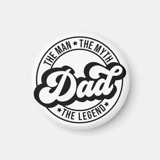 Dad Father's day gift.  Daddy birthday present.  F Magnet (Front)