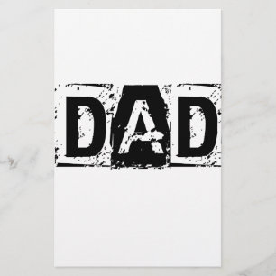 Dad. Father's day gift Stationery
