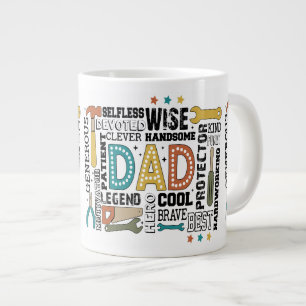 Dad Fathers Day Large Coffee Mug