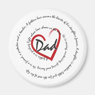 Dad - Fathers Day Magnet