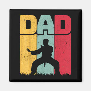 Dad - Fathers Day Martial Arts Taekwondo Karate Magnet