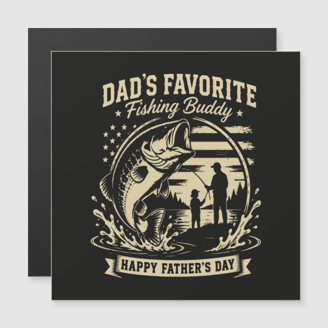 Dad Fishing Buddy (Front/Back)