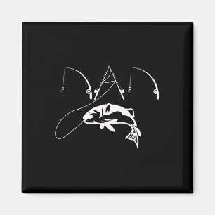 Dad Fishing Fisherman Daddy Fathers Day Gift Shirt Magnet