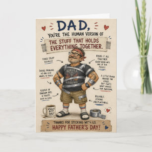 Dad Fixes Everything Father’s Day Card