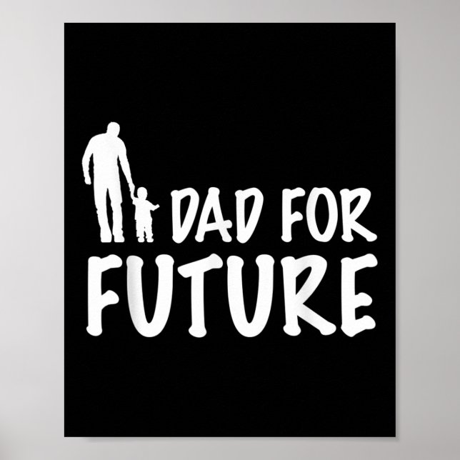 Dad For Future Parents For Future Environmental Pr Poster (Front)