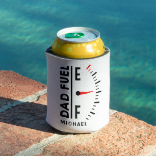 Dad Fuel Funny Father's Day Birthday Personalised Can Cooler