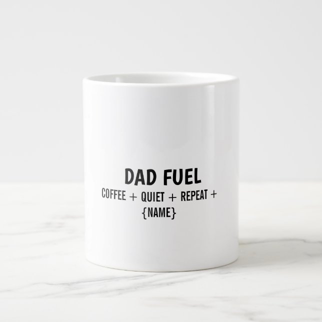DAD FUEL - LARGE MUG (Front)