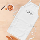 Dad Funny Birthday - Powered By DadGPT - Ai Joke Long Apron<br><div class="desc">Celebrate the ultimate dad energy with the "powered by DadGPT" apron. Perfect for dads who run the show with sharp wit, endless wisdom, and a supercharged sense of humour inspired by AI-level smarts. Whether you’re juggling family, work, or just rocking the dad life, this apron delivers a clever nod to...</div>