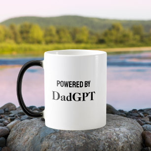 Dad Funny Birthday - Powered By DadGPT - Ai Joke Magic Mug