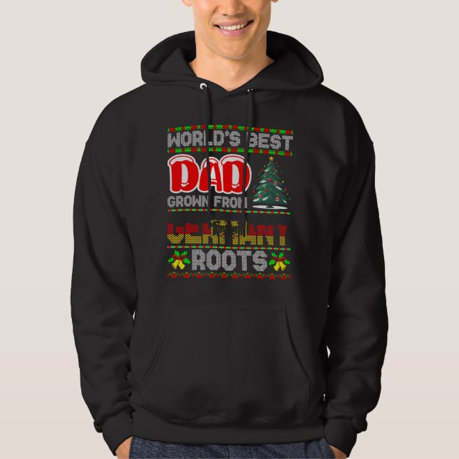 Dad Germany Christmas Gift Idea Ugly Sweater (Front)