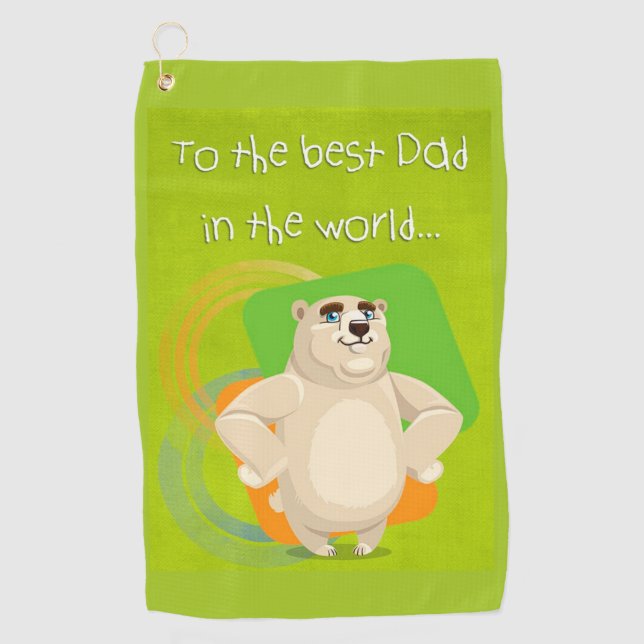 Dad Golf Towel (Front)